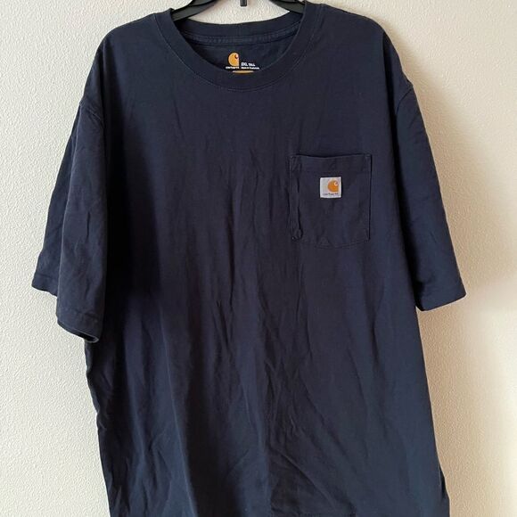 Carhartt Loose FIT HEAVYWEIGHT SHORT-SLEEVE POCKET T-SHIRT XXL - Picture 2 of 4